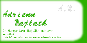 adrienn majlath business card